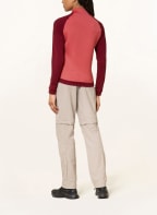 odlo Fleecejacke HALDEN, Farbe: HELLORANGE/ DUNKELROT (Bild 1)