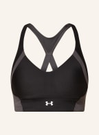 UNDER ARMOUR Sports bra UA IINFINITY MID RIB, Color: DARK BROWN (Image 1)