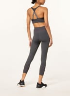 UNDER ARMOUR Sports bra UA IINFINITY MID RIB, Color: DARK BROWN (Image 1)