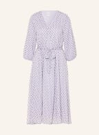ICHI Kleid IHELSKE mit 3/4-Arm, Farbe: HELLLILA/ SCHWARZ (Bild 1)