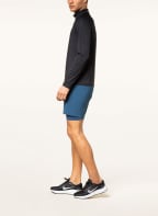 odlo 2-in-1-Laufshorts ZEROWEIGHT, Farbe: BLAU (Bild 1)
