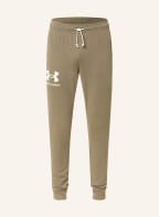 UNDER ARMOUR Sweatpants, Color: OLIVE (Image 1)