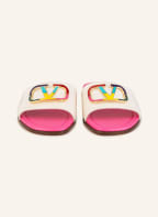 VALENTINO GARAVANI Slides VLOGO, Color: CREAM (Image 1)