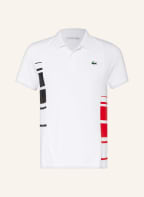 LACOSTE Funktions-Poloshirt, Farbe: WEISS/ SCHWARZ (Bild 1)