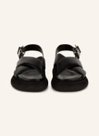 MONCLER Plateau-Sandalen SOLARISSE, Farbe: SCHWARZ (Bild 1)