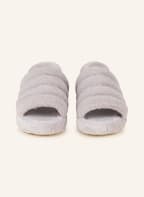 UGG Plateau-Pantoletten FLUFF YEAH TERRY FROTTEE, Farbe: HELLGRAU (Bild 1)