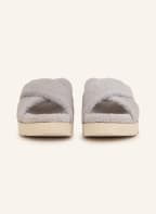 UGG Platform slides FUZZ SUGAR TERRY CLOTH, Color: LIGHT GRAY (Image 1)