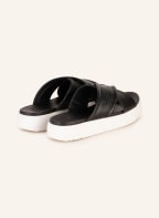 UGG Pantoletten ZAYNE CROSSBAND, Farbe: SCHWARZ/ WEISS (Bild 1)