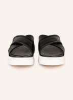 UGG Pantoletten ZAYNE CROSSBAND, Farbe: SCHWARZ/ WEISS (Bild 1)