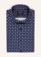 OLYMP SIGNATURE Koszula z dżerseju tailored fit , Kolor: GRANATOWY/ BIAŁY (Obrazek 1)