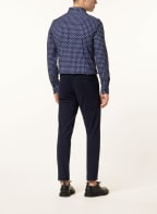 OLYMP SIGNATURE Koszula z dżerseju tailored fit , Kolor: GRANATOWY/ BIAŁY (Obrazek 1)