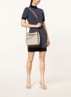 MICHAEL KORS Pouch bag HAMILTON LEGACY MEDIUM, Color: CREAM (Image 1)