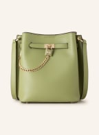 MICHAEL KORS Pouch bag HAMILTON LEGACY MEDIUM, Color: LIGHT GREEN (Image 1)