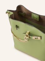 MICHAEL KORS Pouch bag HAMILTON LEGACY MEDIUM, Color: LIGHT GREEN (Image 1)