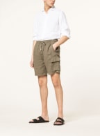 VILEBREQUIN Cargoshorts aus Leinen, Farbe: KHAKI (Bild 1)