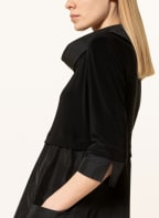Joseph Ribkoff Kleid im Materialmix mit 3/4-Arm, Farbe: SCHWARZ (Bild 1)
