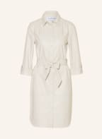 Joseph Ribkoff Hemdblusenkleid in Lederoptik, Farbe: ECRU (Bild 1)