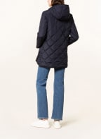Fay Steppmantel , Farbe: DUNKELBLAU/ CREME (Bild 1)