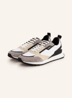 HUGO Sneaker ICELIN, Farbe: WEISS/ SCHWARZ/ CREME (Bild 1)