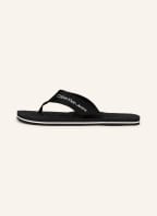 Calvin Klein Flip Flops, Color: BLACK (Image 1)