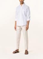 STROKESMAN'S Hemd Modern Fit mit Leinen, Farbe: WEISS (Bild 1)