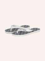 HUGO Flip Flops ONFIRE, Color: WHITE/ DARK BLUE (Image 1)