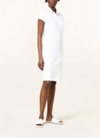 BOSS Piqué-Polokleid EPALLA, Farbe: WEISS (Bild 1)