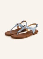 MICHAEL KORS Zehentrenner PLATE THONG , Farbe: BLAU/ HELLBLAU (Bild 1)