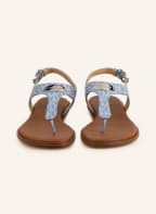 MICHAEL KORS Zehentrenner PLATE THONG , Farbe: BLAU/ HELLBLAU (Bild 1)