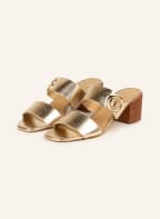 MICHAEL KORS Mules, Farbe: 740 PALE GOLD (Bild 1)