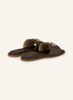 MICHAEL KORS Pantoletten HAYWORTH , Farbe: 200 BROWN (Bild 1)