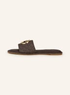 MICHAEL KORS Pantoletten HAYWORTH , Farbe: 200 BROWN (Bild 1)