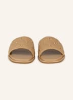 MICHAEL KORS Pantoletten HAYWORTH , Farbe: 222 CAMEL (Bild 1)