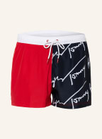 TOMMY HILFIGER Badeshorts , Farbe: DUNKELBLAU/ WEISS/ ROT (Bild 1)