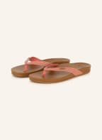 REEF Zehentrenner CUSHION COURT , Farbe: ROSA/ GOLD (Bild 1)