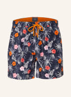 RAGMAN Badeshorts , Farbe: DUNKELBLAU/ ORANGE/ WEISS (Bild 1)