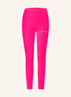 Palm Angels Leggings with tuxedo stripe , Color: NEON PINK (Image 1)