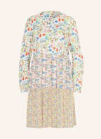 ROBERT FRIEDMAN Kleid mit Volants, Farbe: WEISS/ ROT/ HELLBLAU (Bild 1)
