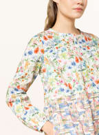 ROBERT FRIEDMAN Kleid mit Volants, Farbe: WEISS/ ROT/ HELLBLAU (Bild 1)