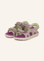 Timberland Sandalen PERKINS ROW, Farbe: HELLBRAUN/ LILA (Bild 1)