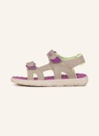 Timberland Sandalen PERKINS ROW, Farbe: HELLBRAUN/ LILA (Bild 1)
