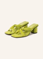 SAMSØE SAMSØE Flip Flops EMMI, Color: LIGHT GREEN (Image 1)