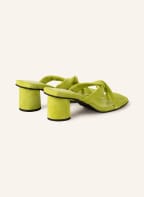 SAMSØE SAMSØE Flip Flops EMMI, Color: LIGHT GREEN (Image 1)