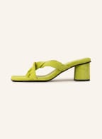 SAMSØE SAMSØE Flip Flops EMMI, Color: LIGHT GREEN (Image 1)