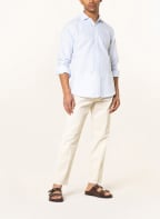 HACKETT LONDON Hemd Slim Fit mit Leinen, Farbe: HELLBLAU/ WEISS (Bild 1)