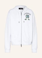 DSQUARED2 Sweatjacke , Farbe: WEISS/ SCHWARZ/ GRÜN (Bild 1)