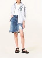 DSQUARED2 Sweatjacke , Farbe: WEISS/ SCHWARZ/ GRÜN (Bild 1)