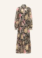 summum woman Hemdblusenkleid, Farbe: SCHWARZ/ CREME/ PINK (Bild 1)
