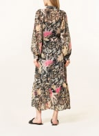 summum woman Hemdblusenkleid, Farbe: SCHWARZ/ CREME/ PINK (Bild 1)