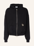 RHUDE Oversized-Sweatjacke, Farbe: SCHWARZ (Bild 1)